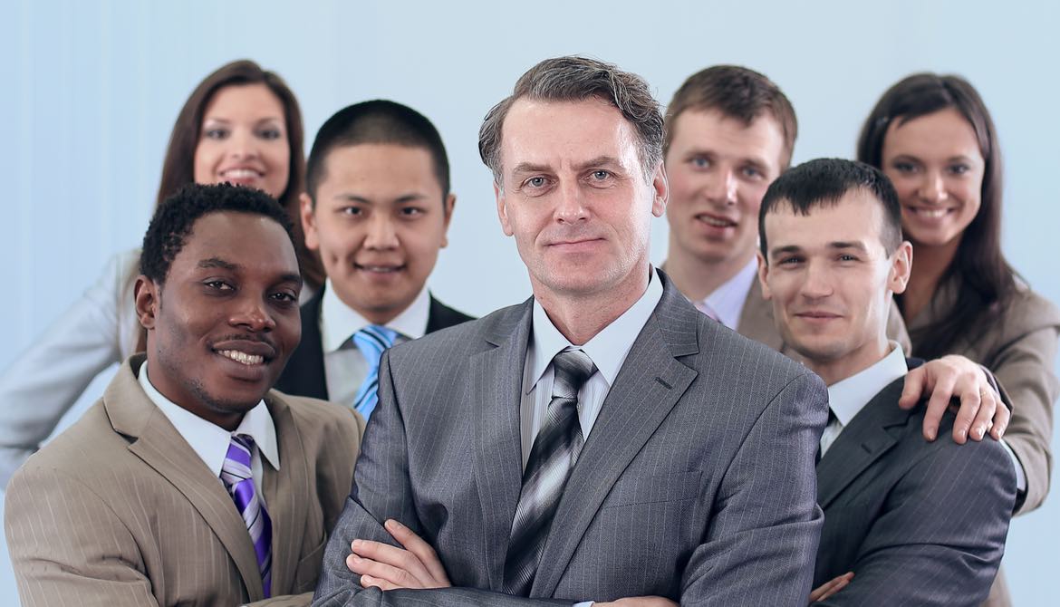 diverse group of executives