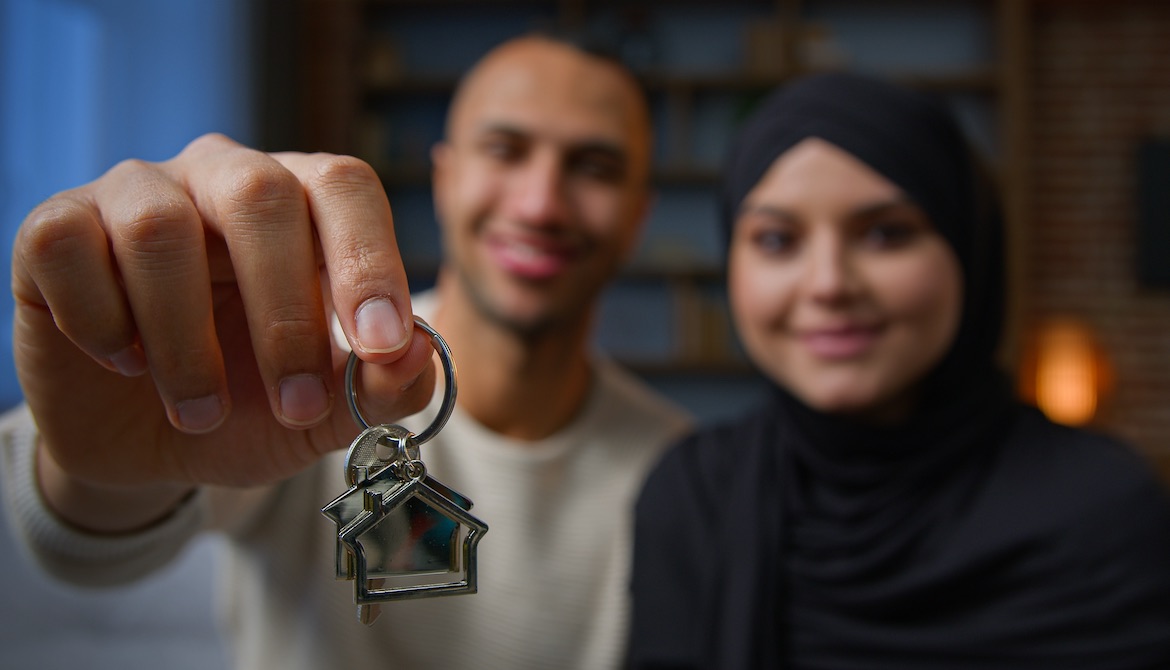 black arab keychain homeowner