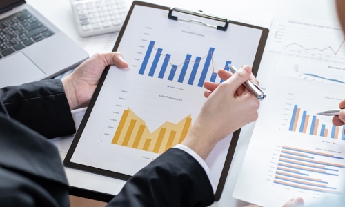 financial charts analysis